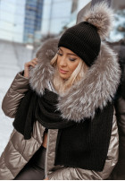Shawl Greenland  in black