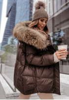 Hat z pomponem Greenland mokka