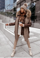 Shawl Greenland mokka