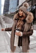 Shawl Greenland mokka