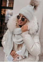 Shawl Greenland in grey