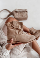 Boots zamszowe Kenza in beige