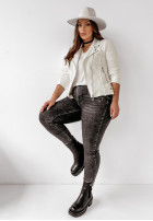 Kurtka Ramoneska Savage Biała