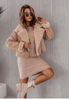 Dress Tunic z kieszeniami Stay Real in beige