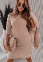 Dress Tunic z kieszeniami Stay Real in beige