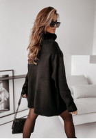 Jumper z golfem Mavi  in black