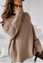Jumper z golfem Mavi in camel