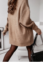 Jumper z golfem Mavi in camel