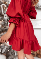 Sukienka hiszpanka mini Claire czerwona