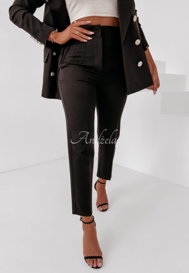 Eleganckie spodnie Marshall czarne