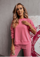 Bluza oversize Comfy różowa