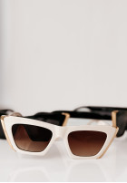 Glasses przeciwsłoneczne Wild Sun brązowo-in ecru