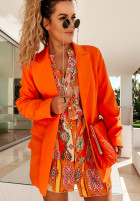 Wzorzysta Dress Magnala Sierra in orange