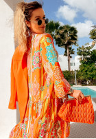 Wzorzysta Dress Magnala Sierra in orange