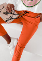 Spodnie Harwinton pomarańczowe