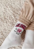 Long skarpetki Los Angeles biało-in pink