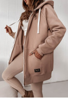 Rozpinana Sweatshirt Siempre in beige