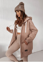 Rozpinana Sweatshirt Siempre in beige