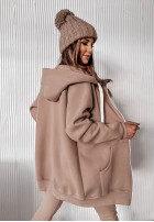 Rozpinana Sweatshirt Siempre in beige