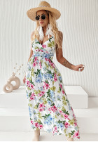 Kwiecista Dress maxi Her Fantasy in ecru