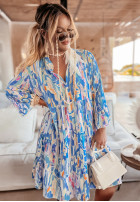 Wzorzysta Dress Magnala Flow in blue