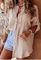 Lniana Shirt Sun Symphony in beige