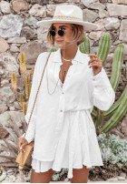Shirt Warm Afternoons in white