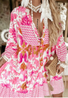 Wzorzysta Dress Grow Gratitude in pink