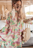 Wzorzysta Dress Magnala Aria in yellow