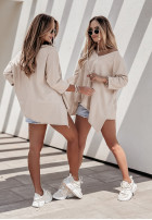 Blouse z kieszonką Sometimes in beige