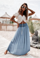 Spódnica maxi Valley niebieski