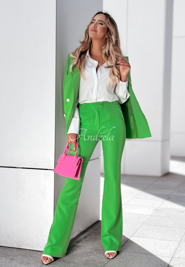 Eleganckie spodnie Keep It Classy zielone