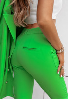 Eleganckie spodnie Key To Success zielone