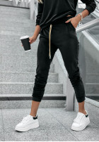 Welurowy Set Now You Know  in black