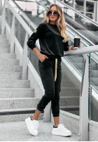 Welurowy Set Now You Know  in black