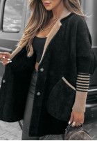 Coat alpaka Take Chances  in black