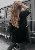 Coat alpaka Take Chances  in black