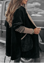 Coat alpaka Take Chances  in black