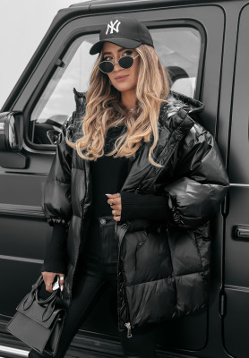 Down oversize jacket September black