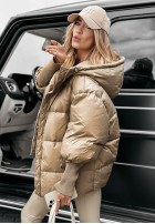 Pikowana Jacket oversize September in camel