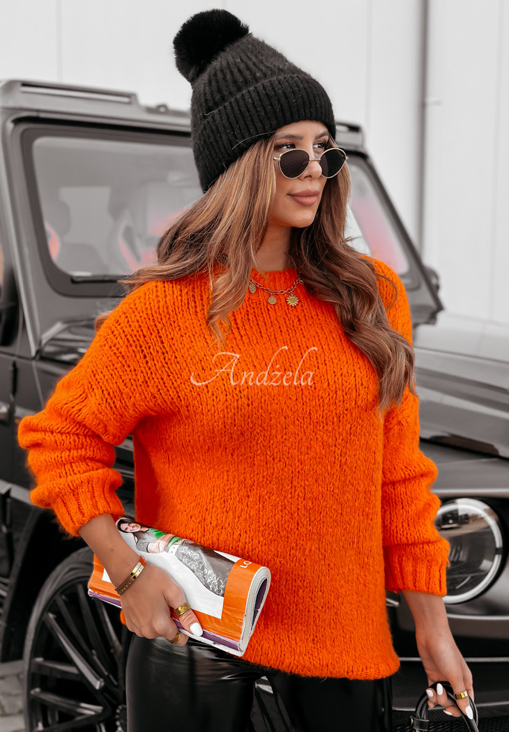 Manville oversize sweater orange