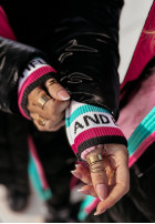 Długa Pikowana Jacket Snow Day in black