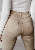 Spodnie Jeans Kasarra Beige