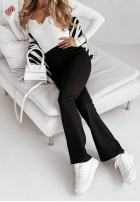 woven Trousers Maiar in black