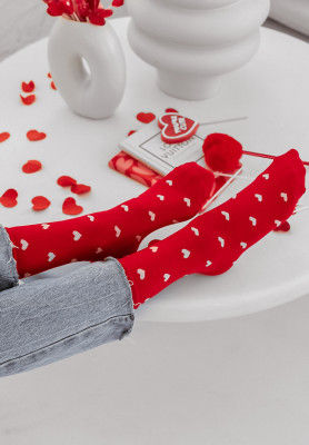 Heart Tells You red socks