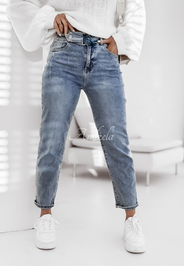 Spodnie jeansowe Definetely niebieskie