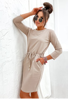 Dress dresowa Momentum Outfit in beige