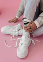 Sneakersy Step Saviors białe