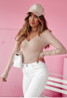 Spodnie jeansowe Simple Things ecru