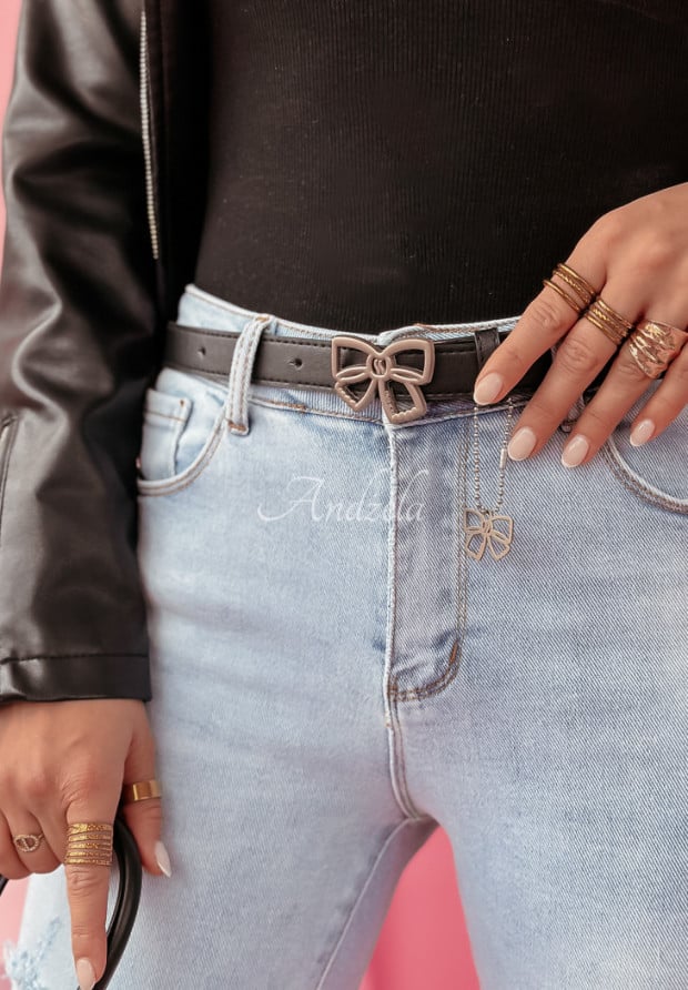 Spodnie jeansowe skinny z przetarciami Classic Cuts jasnoniebieskie